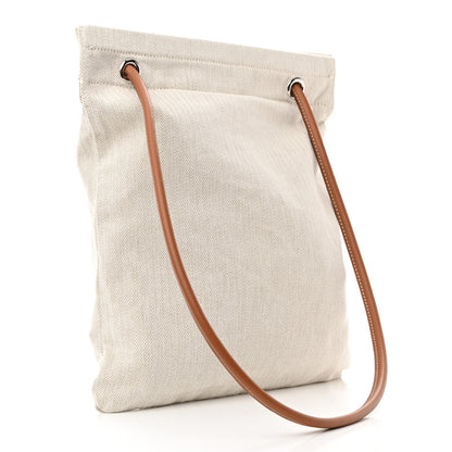 Hermes Canvas Swift Aline Grooming Bag Gold 3 of 12