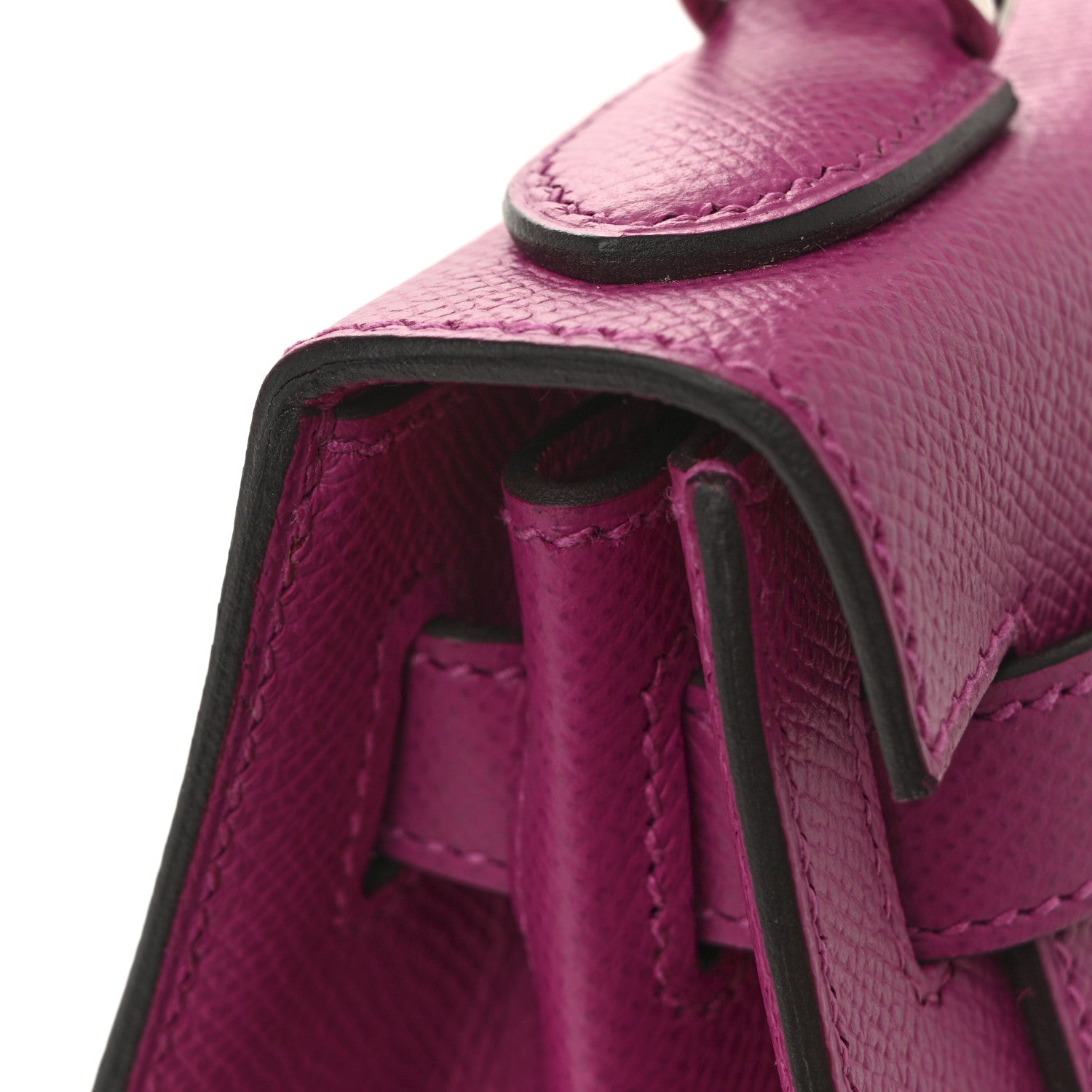 Hermes Epsom Kelly Sellier 28 Rose Pourpre 12 of 15