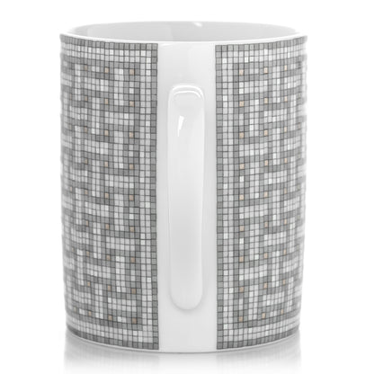 Hermes Porcelain Mosaique au 24 Mug Platinum 4 of 8