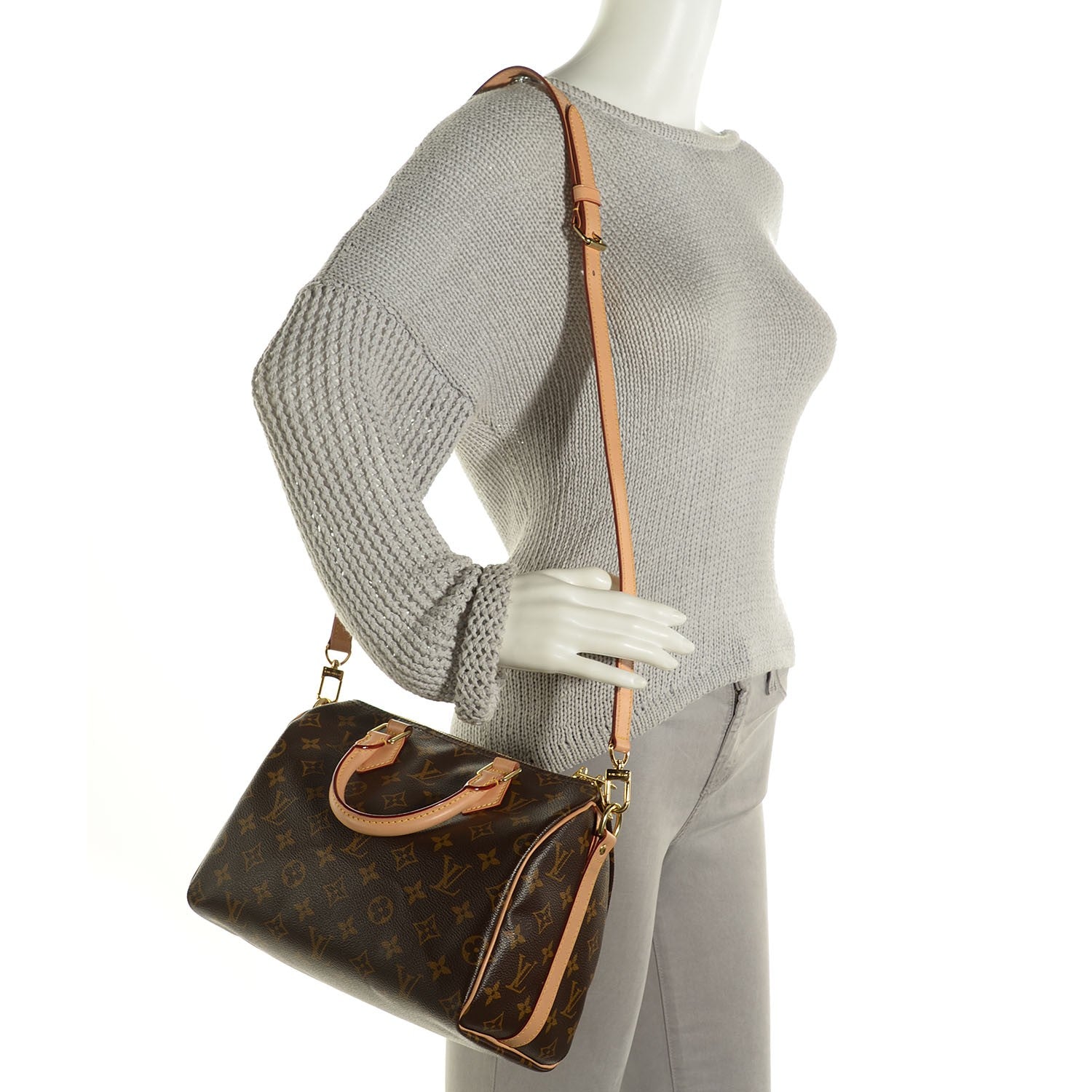 Louis Vuitton Monogram Speedy Bandouliere 25 2 of 7