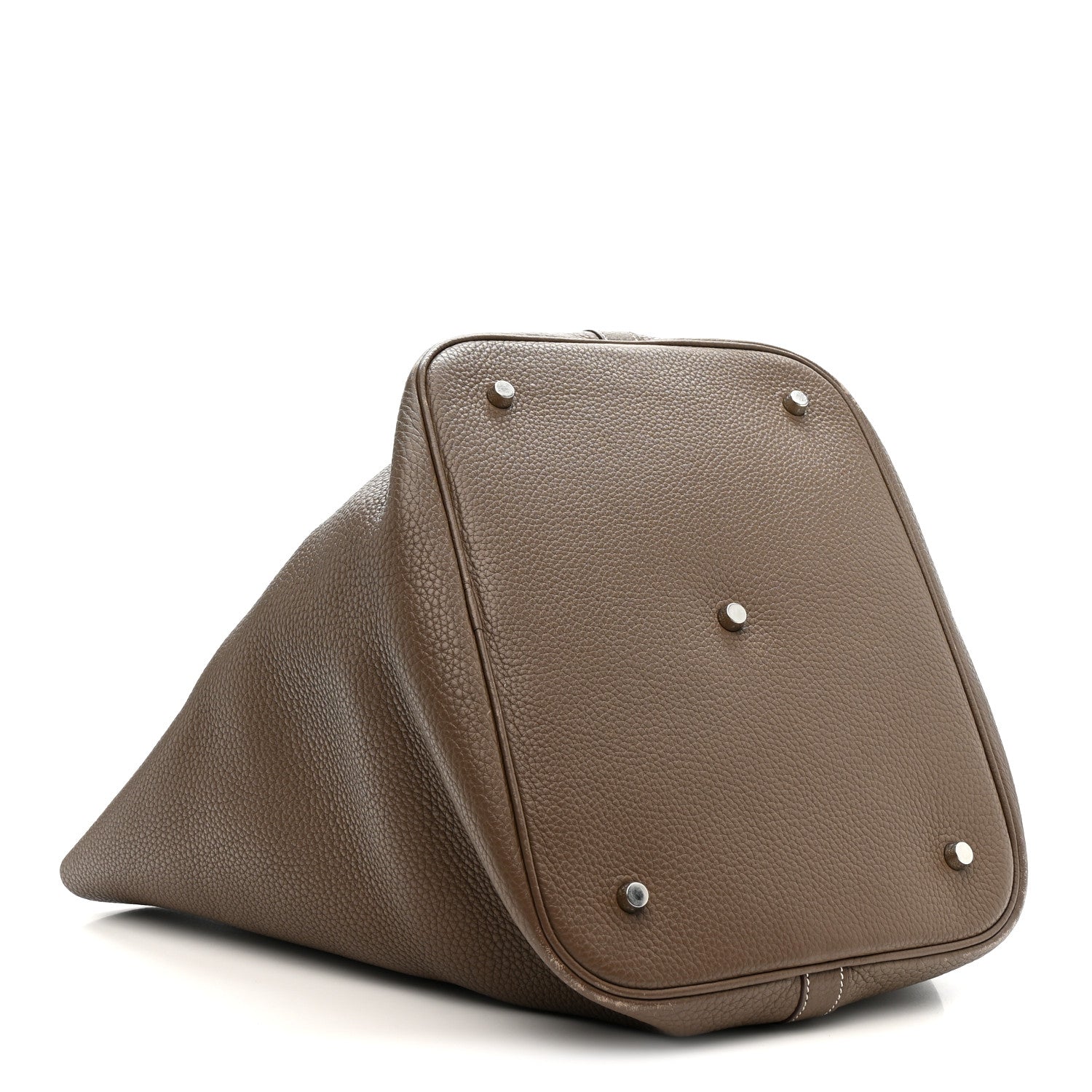 Hermes Taurillon Clemence Picotin Lock TGM Etoupe 7 of 31