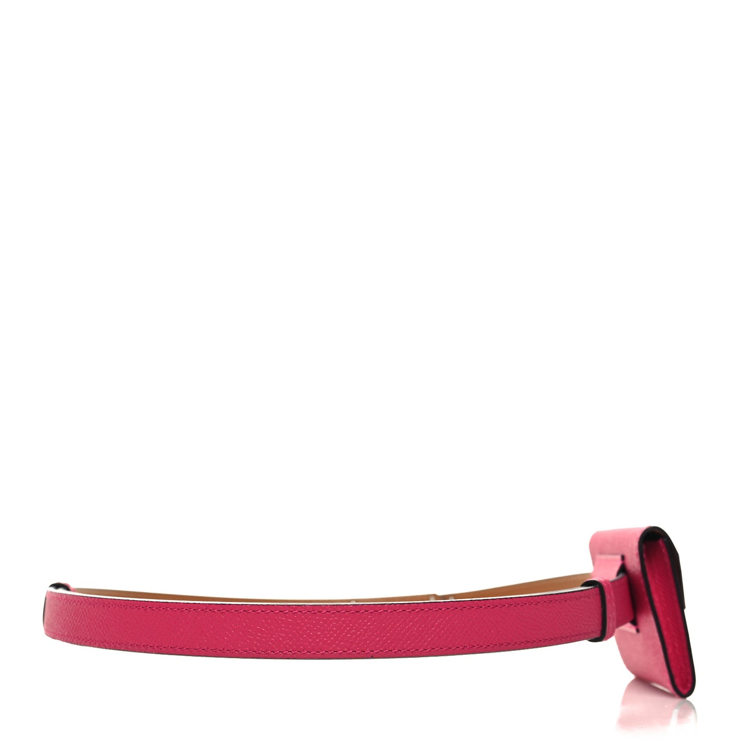 Epsom Kelly Pocket Belt Rose Mexico