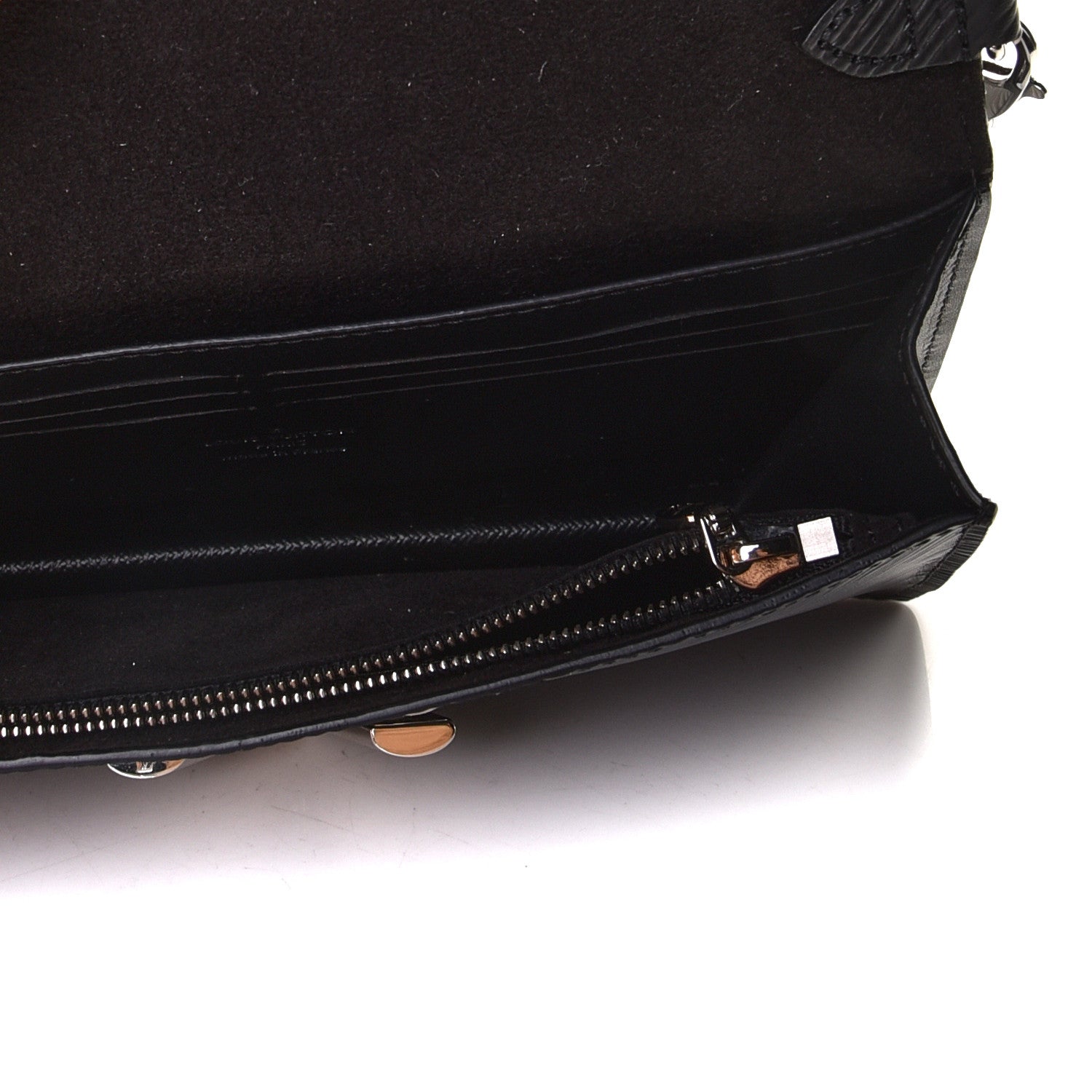 Louis Vuitton Epi Twist Belt Chain Wallet Black 8 of 10