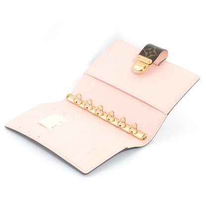 Louis Vuitton Monogram Koala Small Ring Agenda Pink 6 of 6