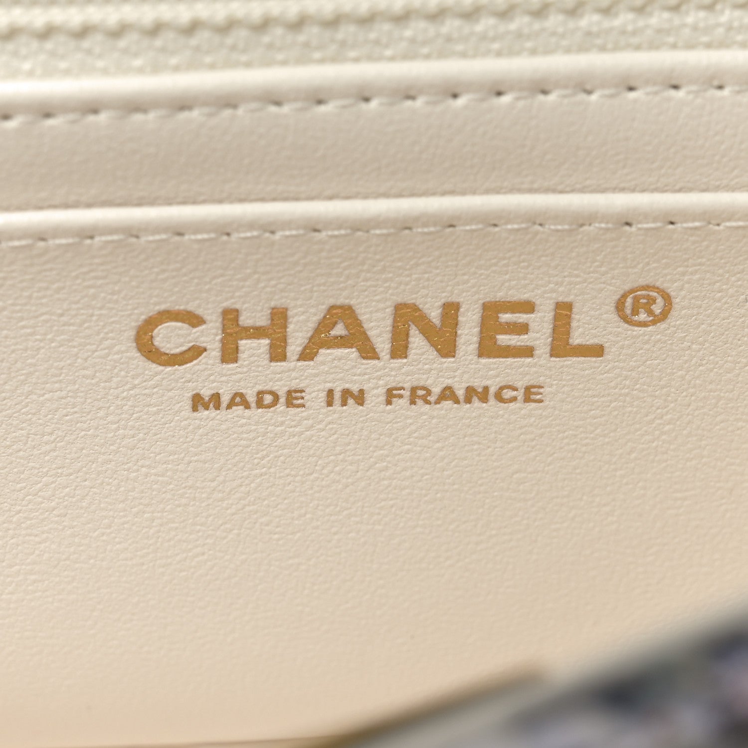 Chanel Tweed Quilted Mini Rectangular Flap Ecru Pink Blue Green 6 of 10