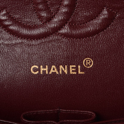 Chanel Lambskin Quilted Medium Double Flap Black 6 of 9