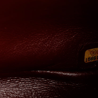 Chanel Caviar Quilted Jumbo Double Flap Dark Red 7 of 10