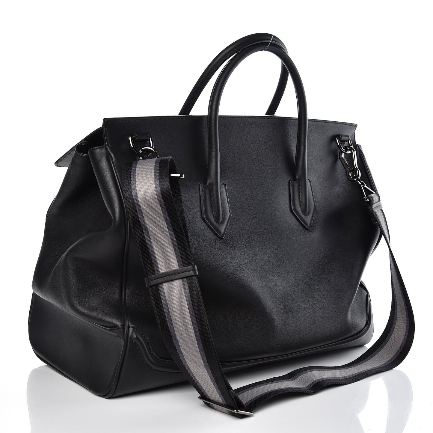 Calfskin XL Palazzo Empire Bag Black