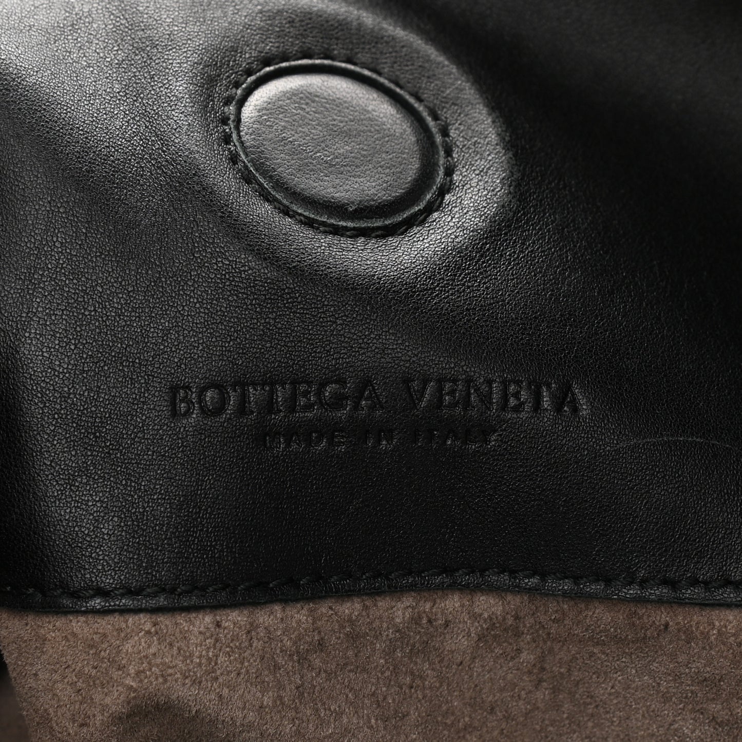 Nappa Intrecciato Large Campana Black