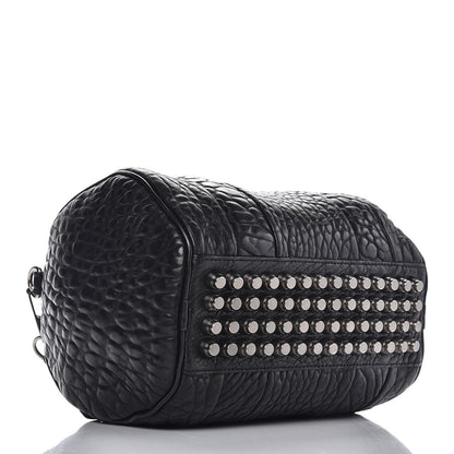 Alexander Wang Pebbled Lambskin Rockie Black Nickel Hardware 4 of 7