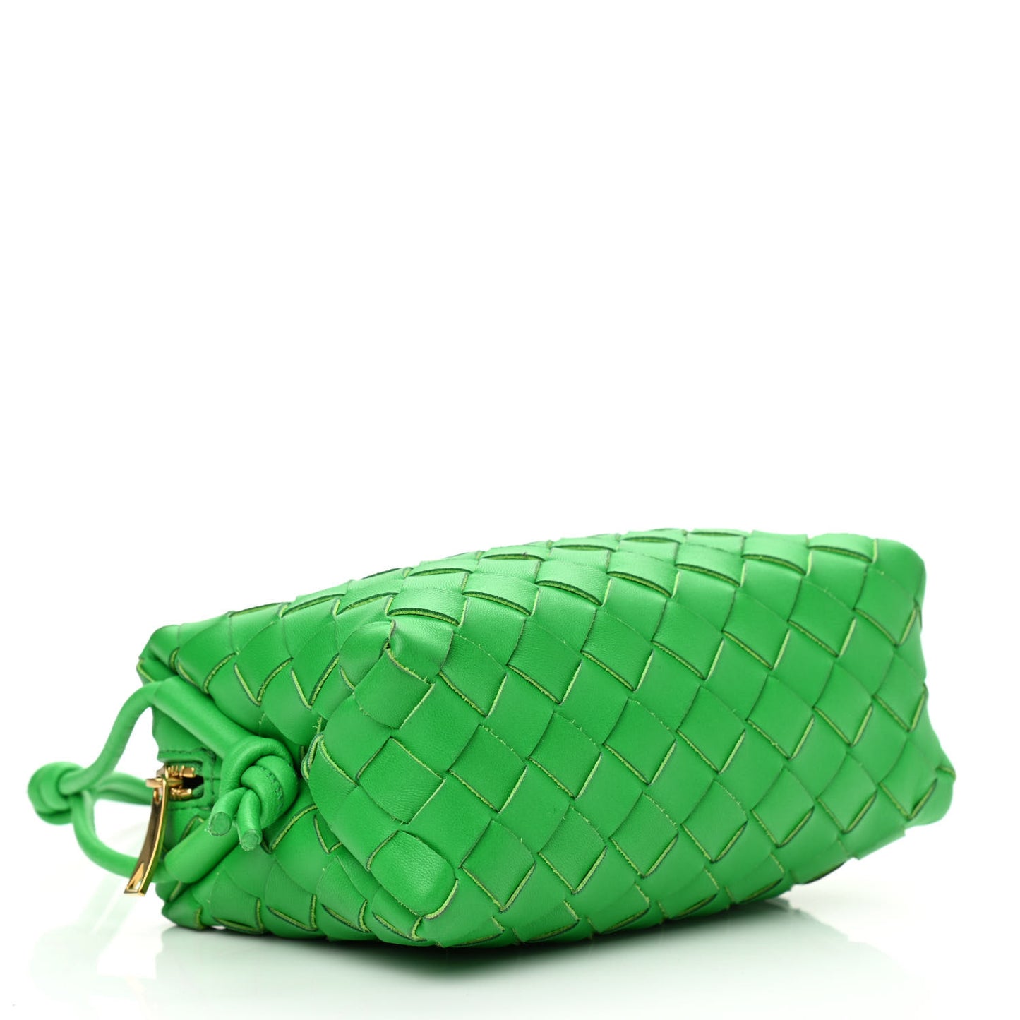 Nappa Intrecciato Mini Loop Camera Bag Parakeet