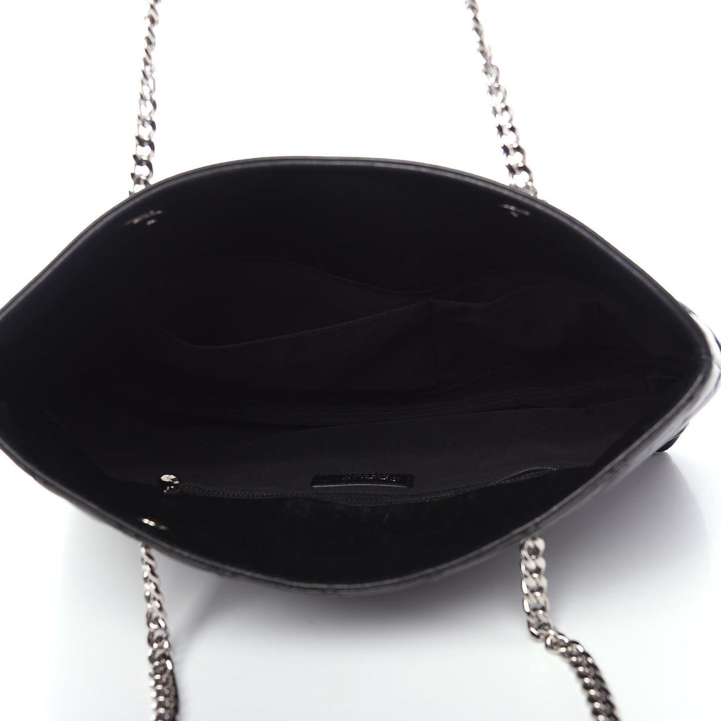 Lambskin Quilted Medium Urban Delight Tote Black