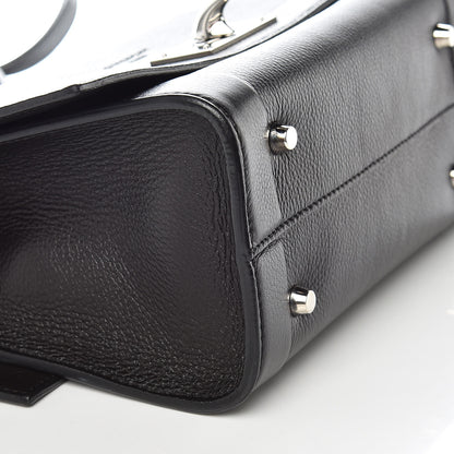 Givenchy Grained Calfskin Mini Shark Lock Satchel Black 5 of 9