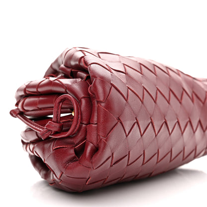 Bottega Veneta Nappa Intrecciato The Mini Pouch Bordeaux 10 of 11