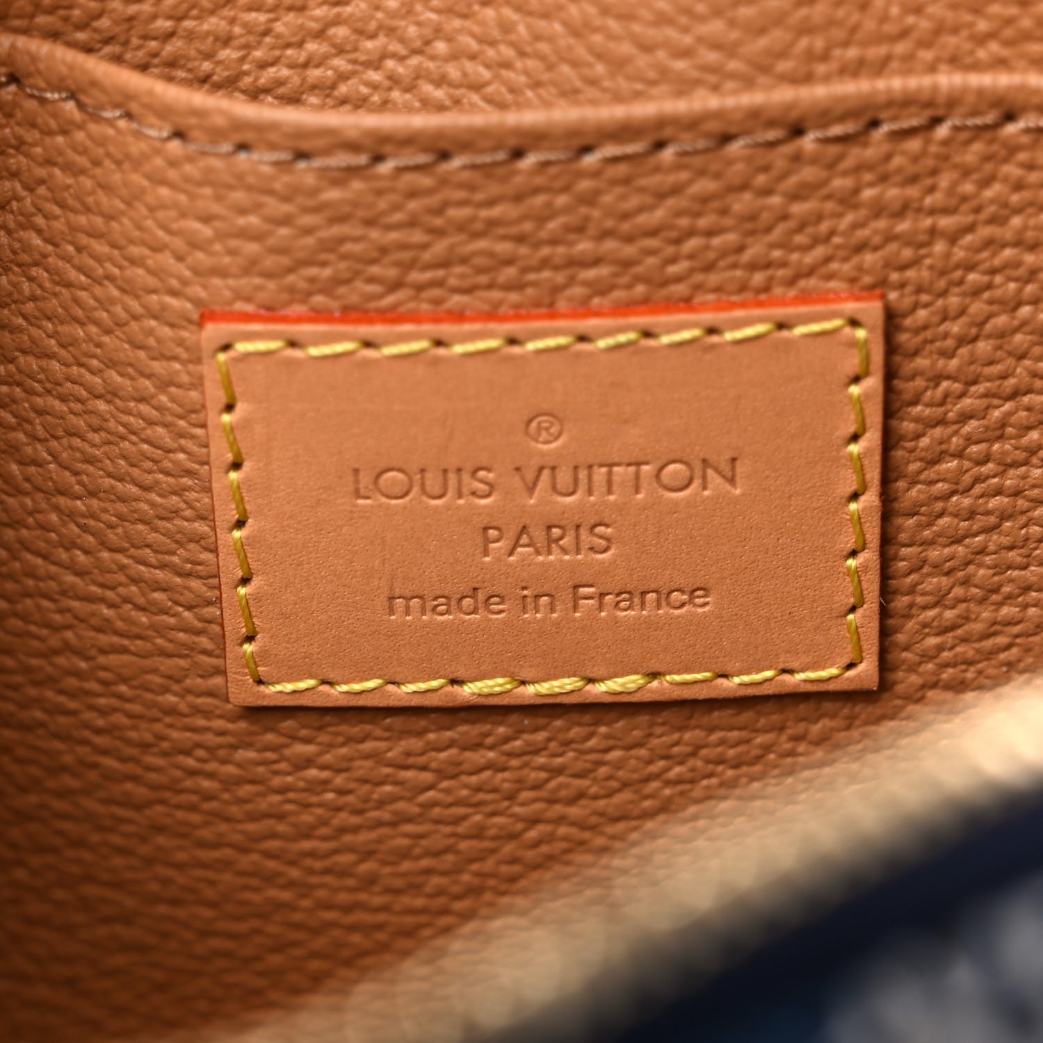 Louis Vuitton Jacquard Since 1854 Cosmetic Pouch PM Blue 6 of 14
