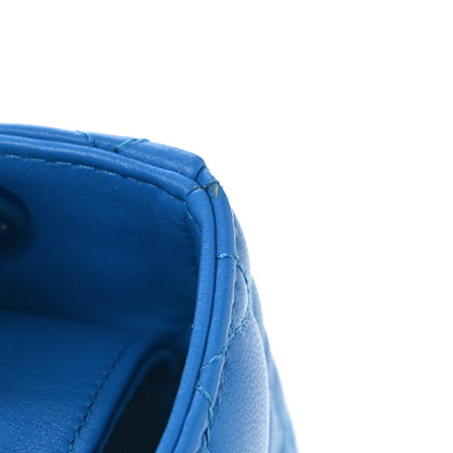 Christian Dior Lambskin Cannage Small Lady Dior Bright Blue 11 of 11