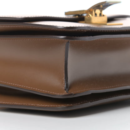 Celine Smooth Calfskin Small Classic Box Flap Bag Camel 6 of 12