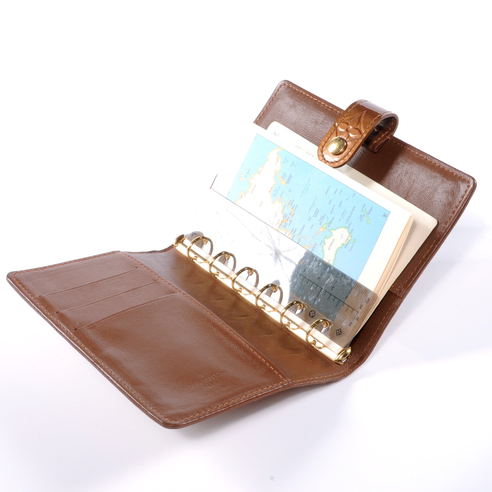 Louis Vuitton Vernis Small Ring Agenda Bronze 8 of 8