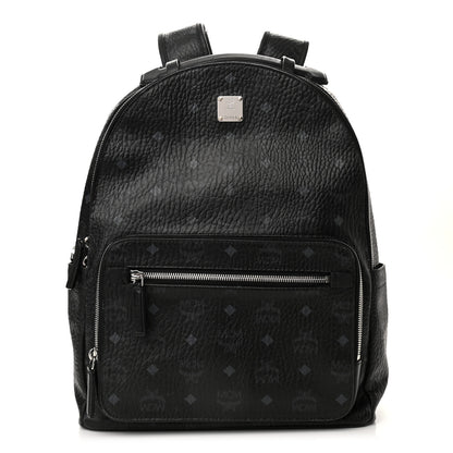 MCM Visetos Medium Stark Backpack Black 1 of 12