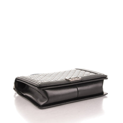 Chanel Lambskin Quilted Large Boy Flap Black 4 of 7