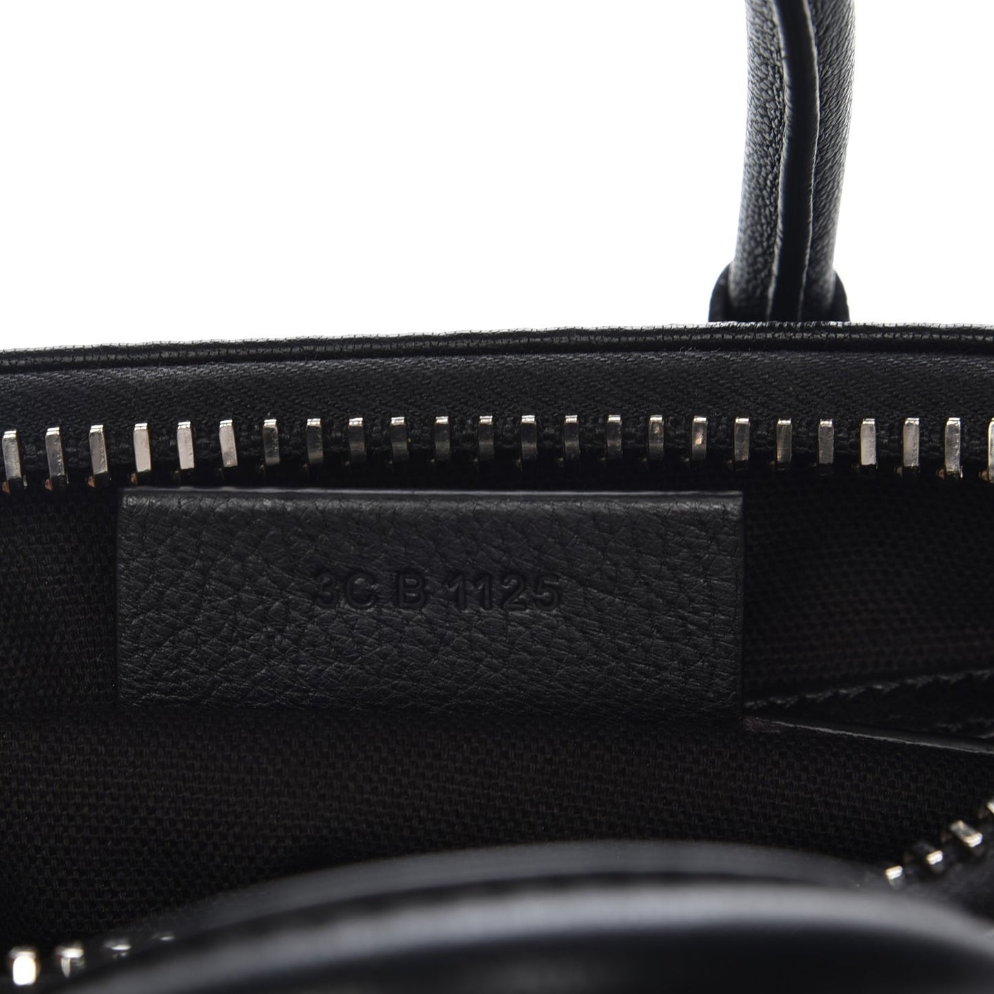 Sugar Goatskin Mini Antigona Black
