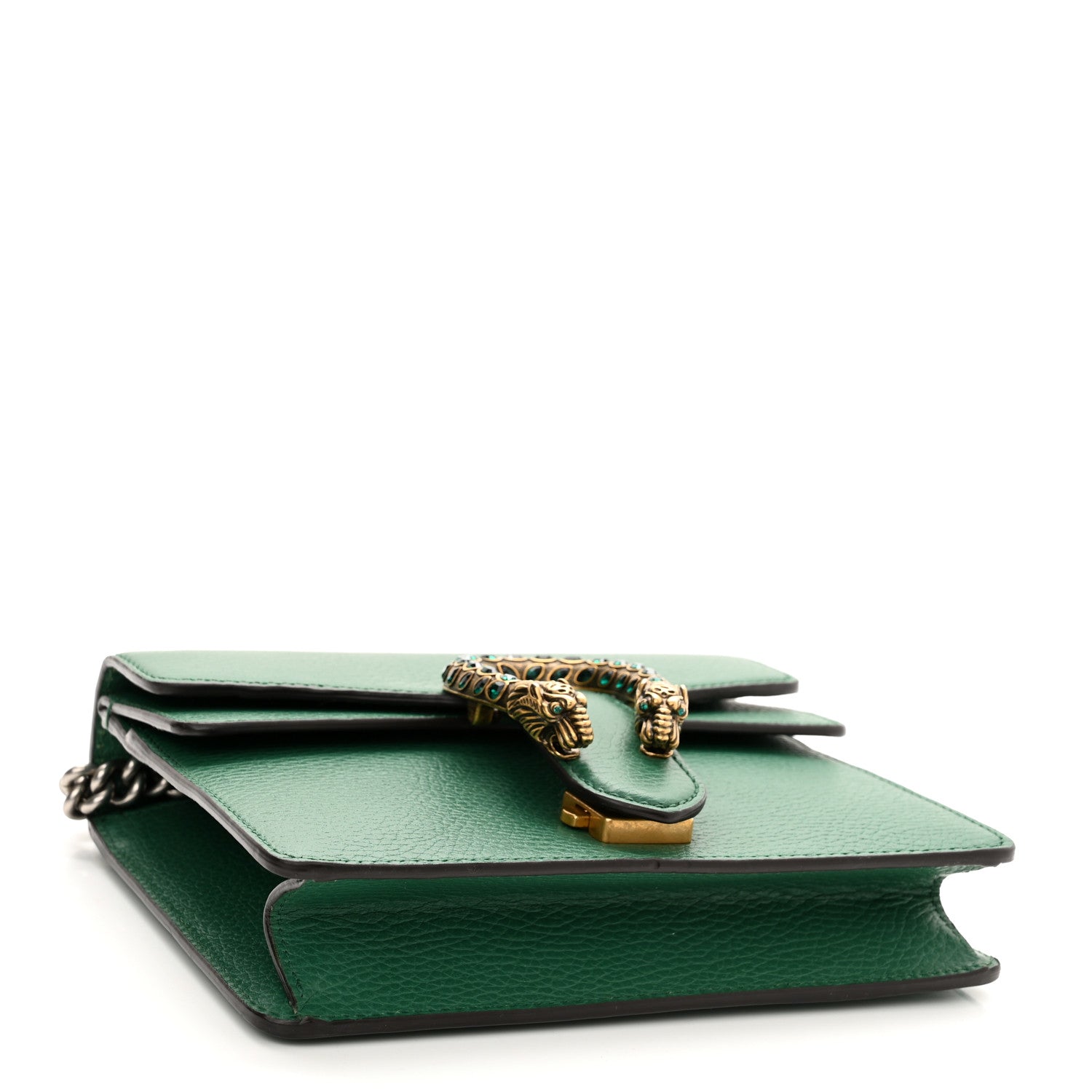 Gucci Calfskin Mini Dionysus Shoulder Bag Emerald 4 of 12