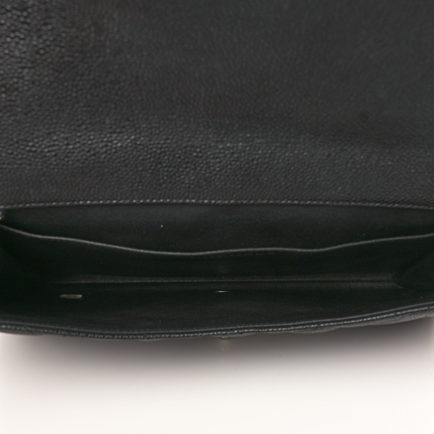 Chanel Caviar Quilted Clutch With Chain Flap Black 5 of 9
