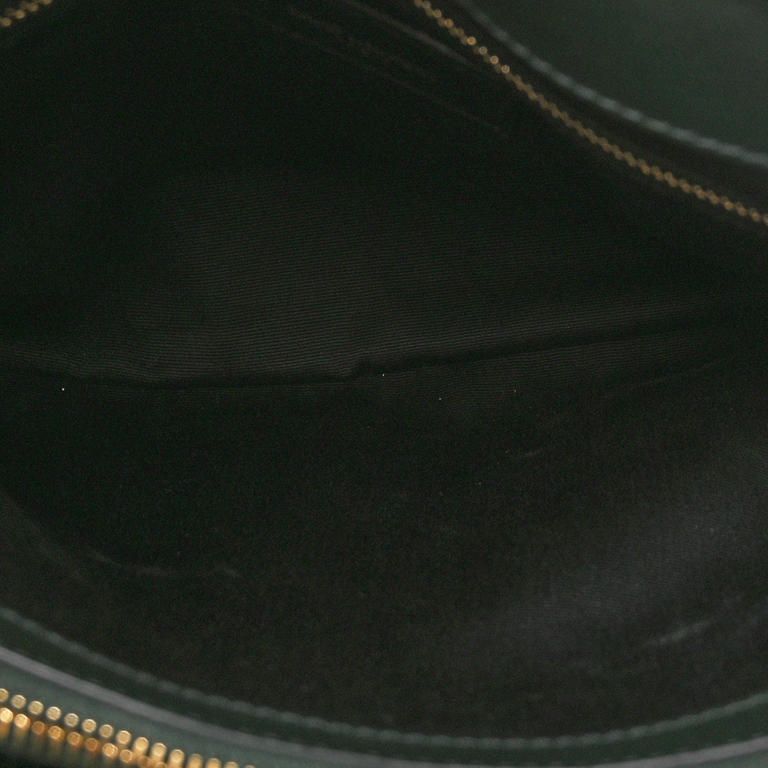 Saint Laurent Calfskin Y Quilted Monogram Medium Loulou Chain Satchel Vert Fonce 5 of 10