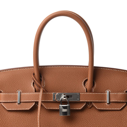Hermes Togo Birkin 30 Gold 9 of 10