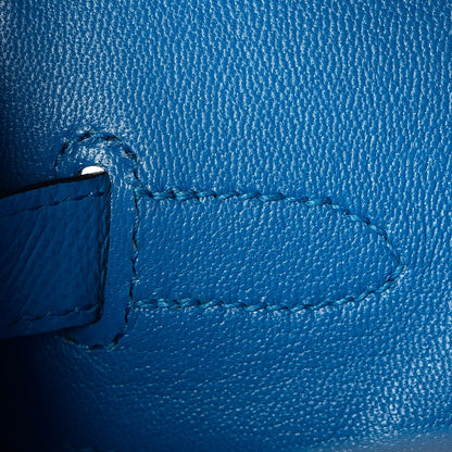 Hermes Epsom Birkin 35 Bleu Zanzibar 17 of 33