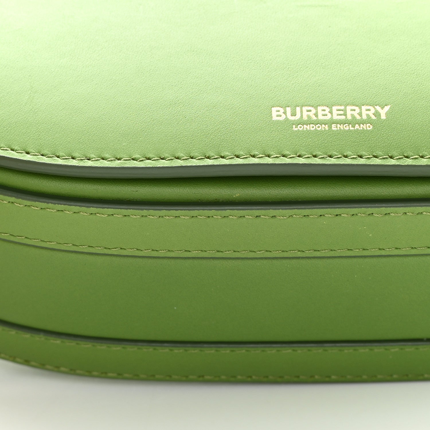 Burberry Calfskin Small Olympia Shoulder Bag Green 14 of 15