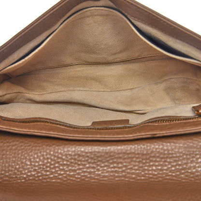 Gucci Cellarius Calfskin Medium 1973 Chain Shoulder Bag Marron Glace 5 of 10