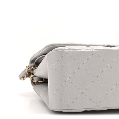 Chanel Caviar Quilted Jumbo Double Flap Grey 9 of 14