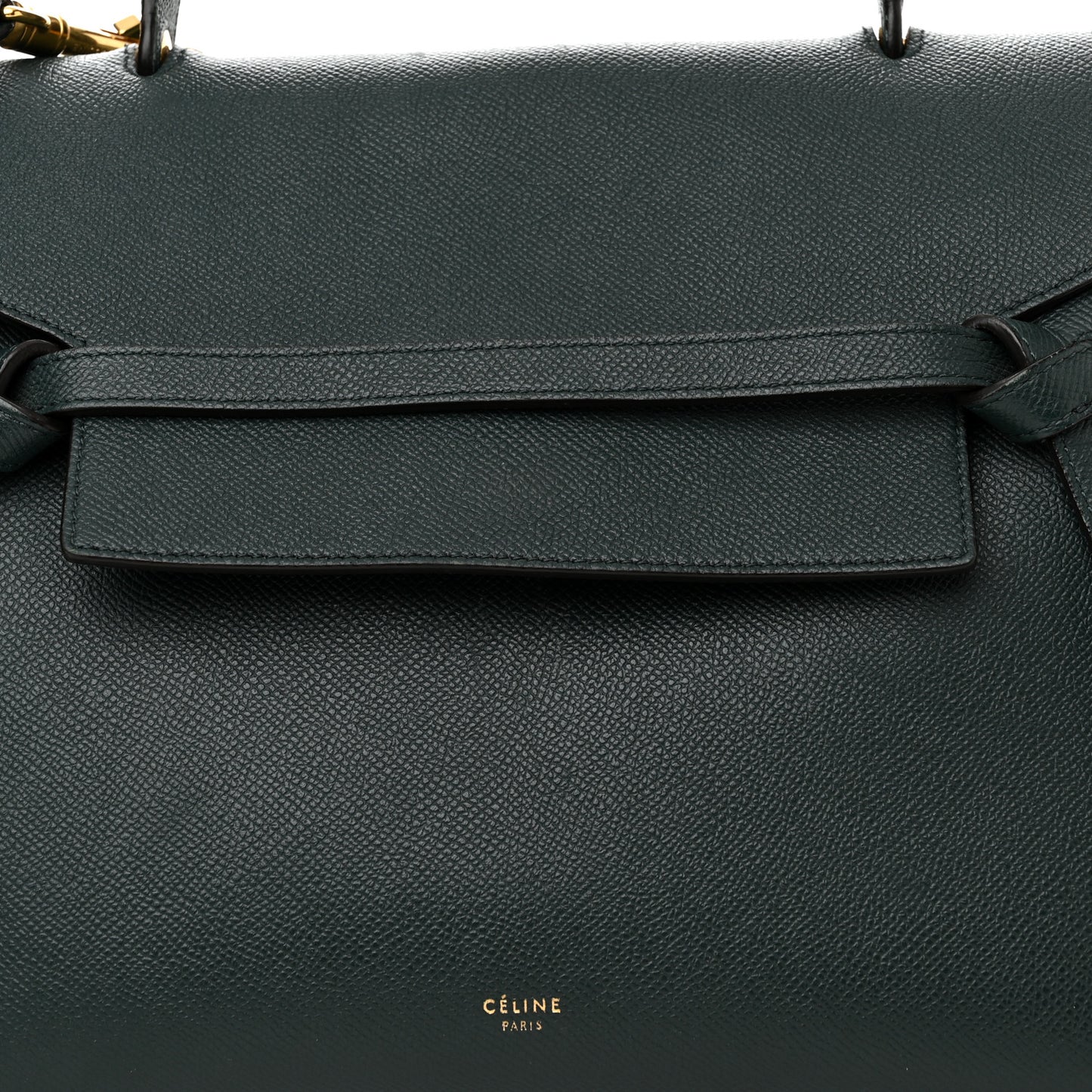 Grained Calfskin Mini Belt Bag Amazone