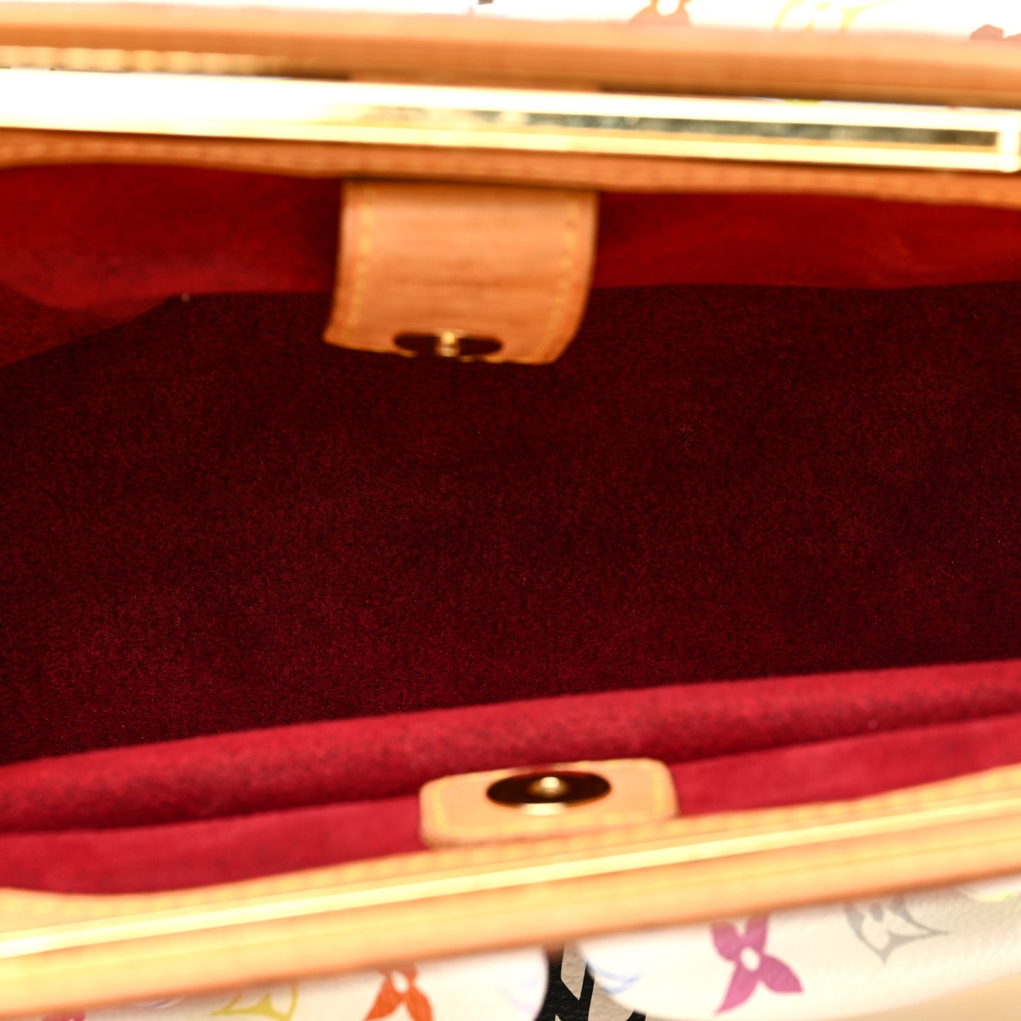 Monogram Multicolor Judy PM White