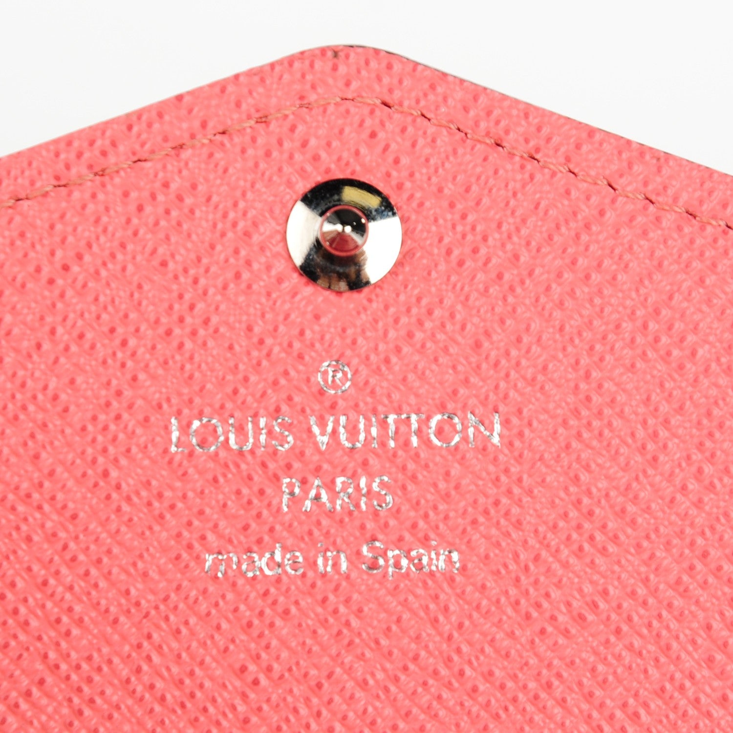 Louis Vuitton Epi Sarah Wallet Corail 6 of 7