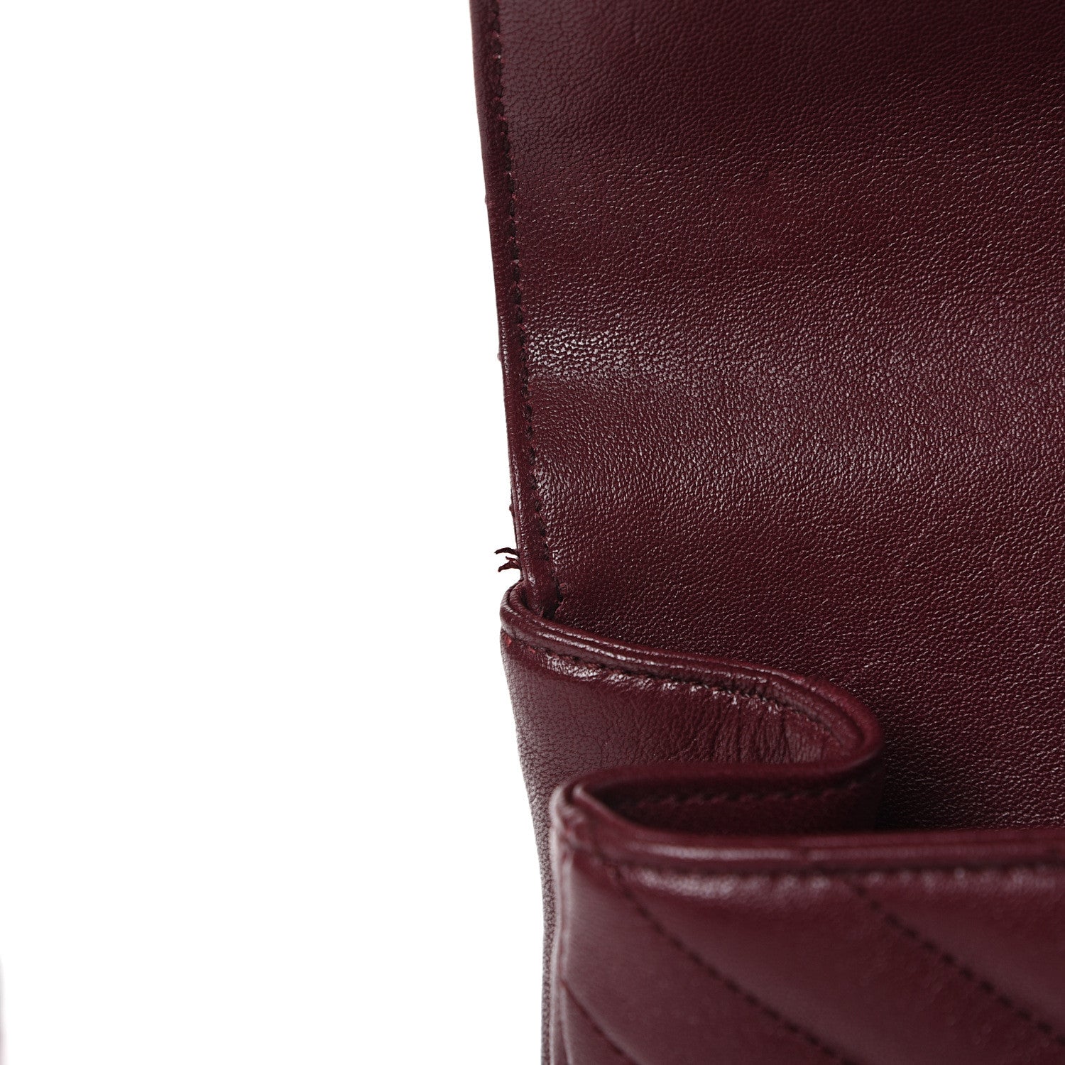 Saint Laurent Sheepskin Matelasse Chevron Monogram Medium College Bag Rouge Legion 8 of 16