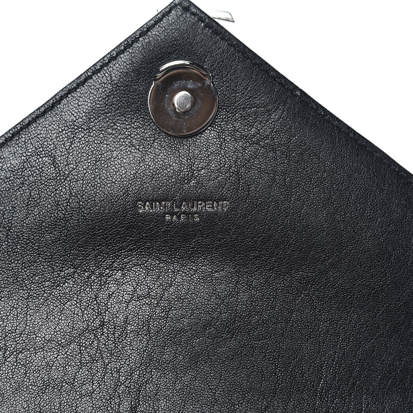 Calfskin Matelasse Diamond Quilted Monogram Medium College Bag Black