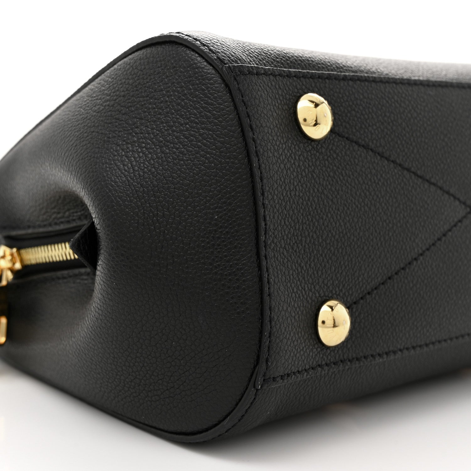Louis Vuitton Empreinte Monogram Giant Montaigne BB Black Beige 9 of 12