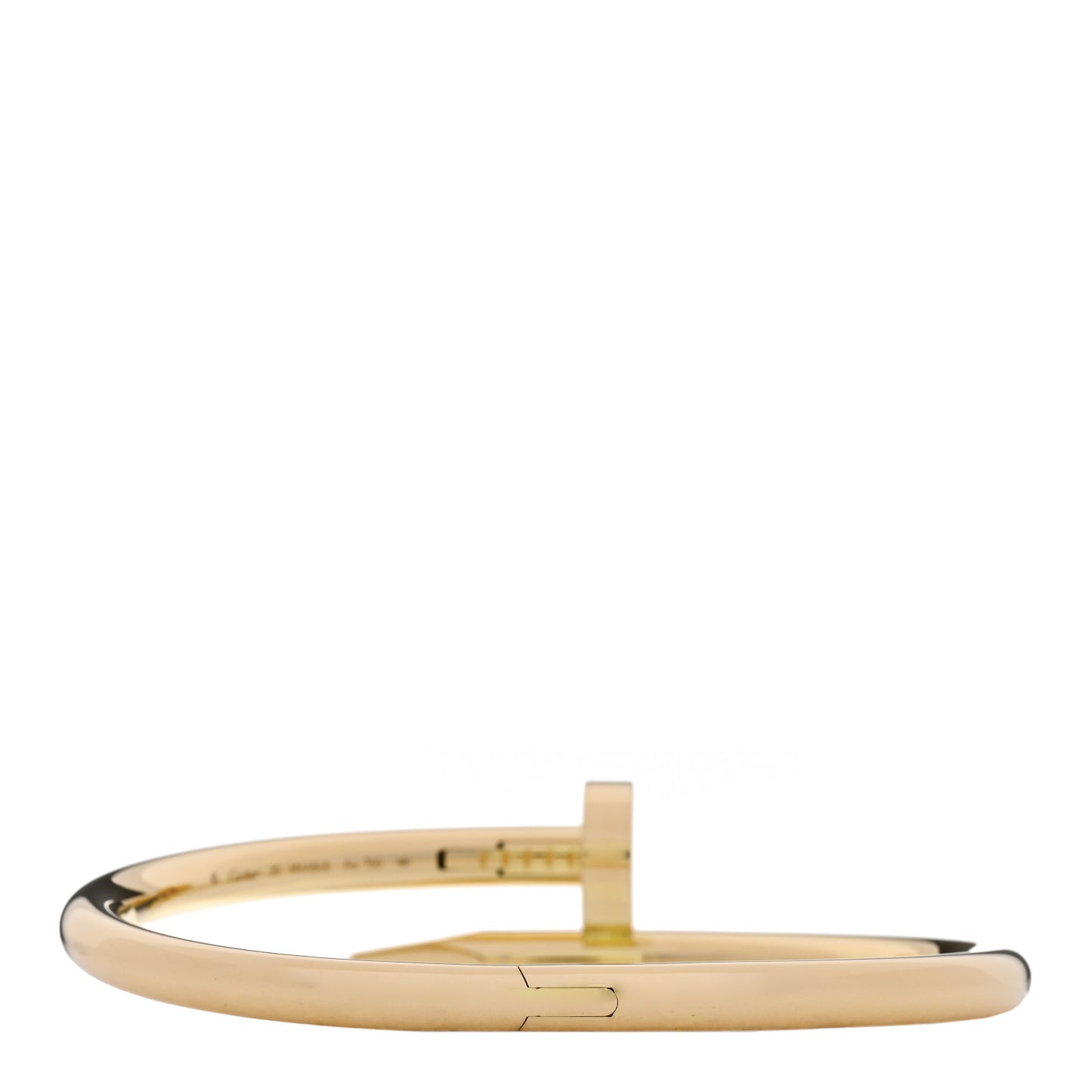 18K Yellow Gold Medium Juste Un Clou Bracelet 20