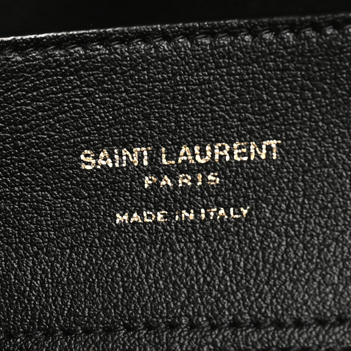 Saint Laurent Calfskin Large Shopping Tote Black 7 of 11