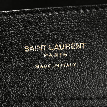 Saint Laurent Calfskin Large Shopping Tote Black 7 of 11