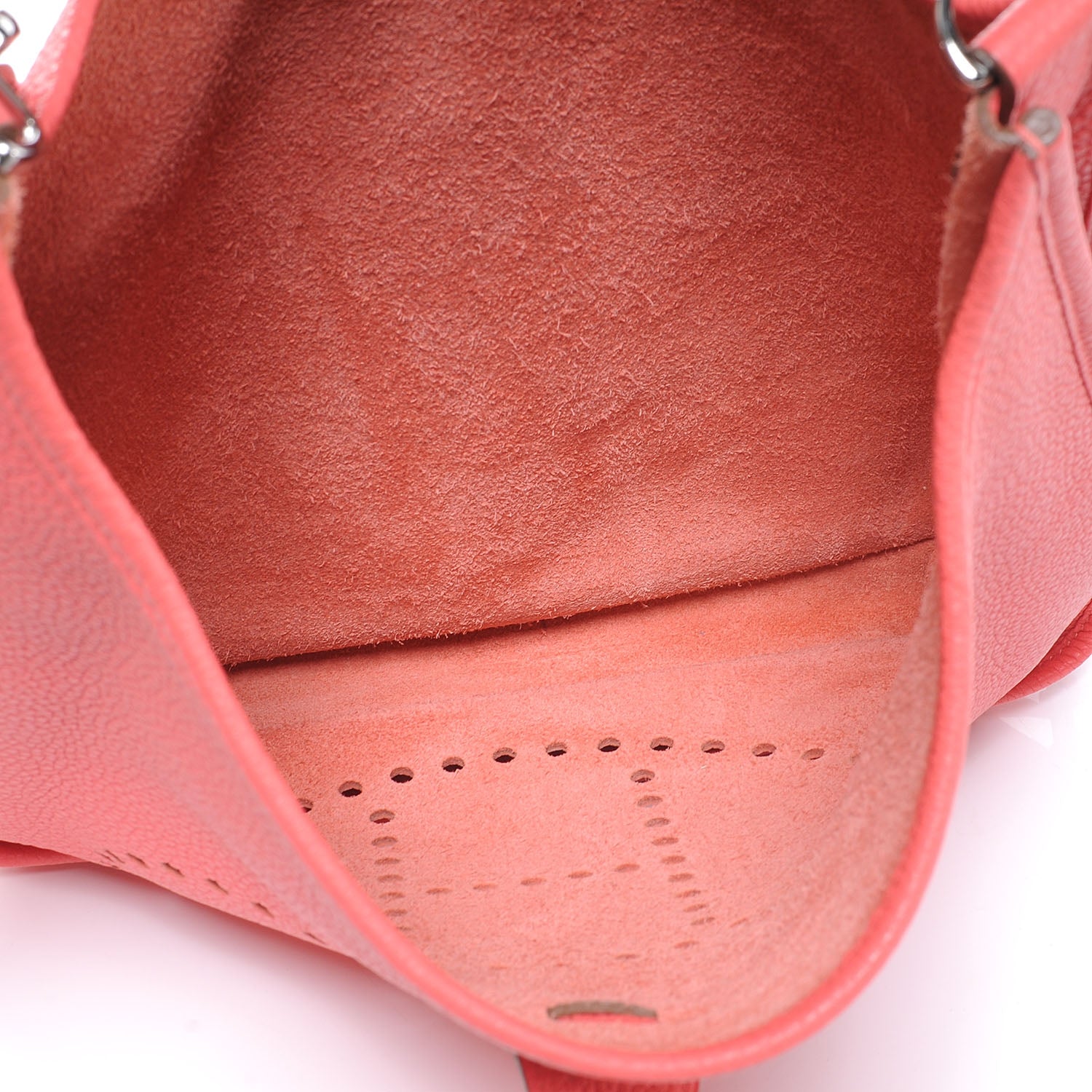 Hermes Taurillon Clemence Evelyne III GM Rose Jaipur 7 of 7