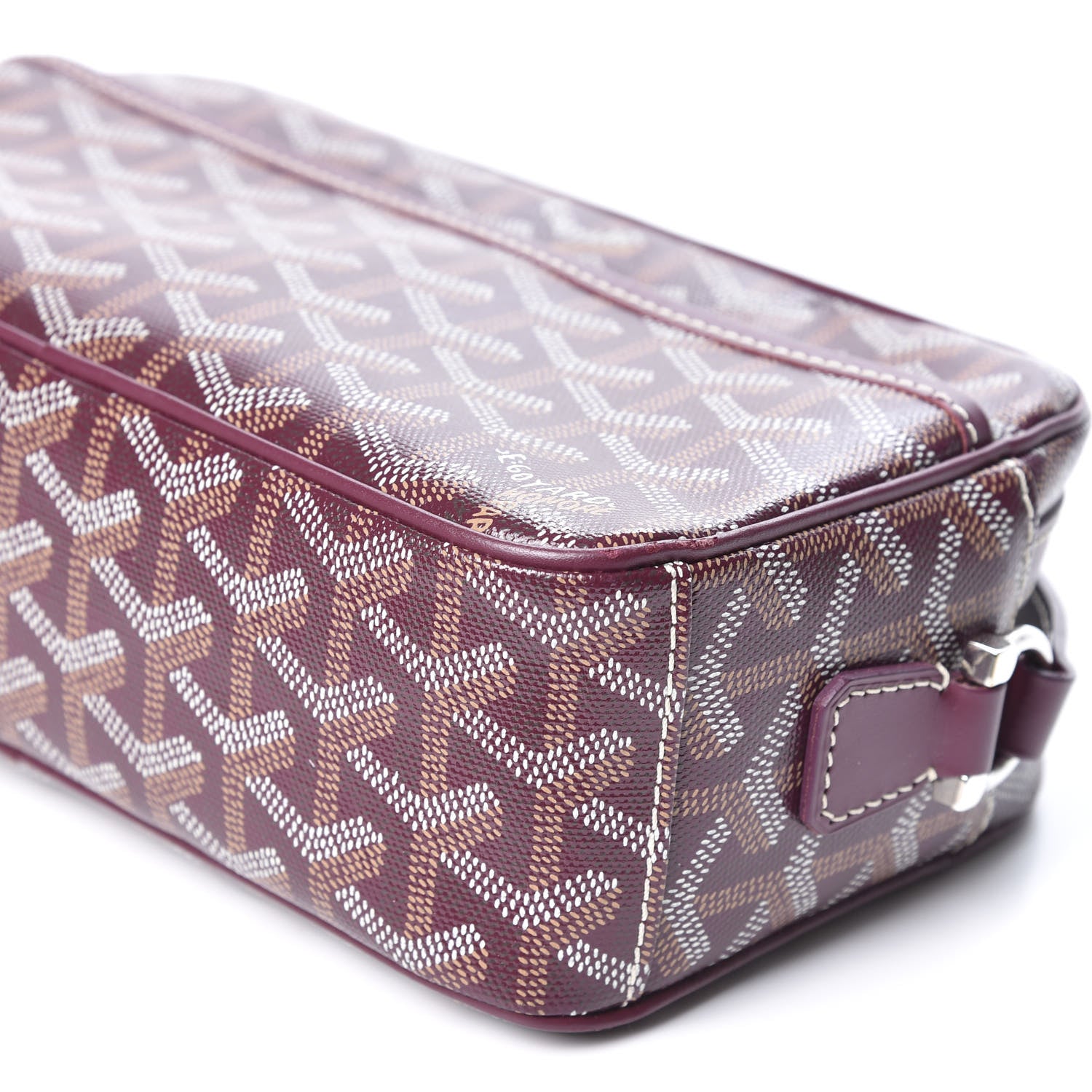 Goyard Goyardine Sac Cap Vert Burgundy 6 of 7