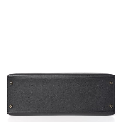 Hermes Epsom Kelly Sellier 35 Black 32 of 35