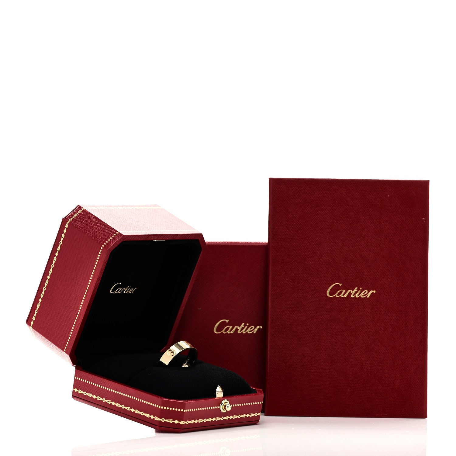 Cartier 18K Yellow Gold 5.5mm LOVE Ring 61 9.75 5 of 5