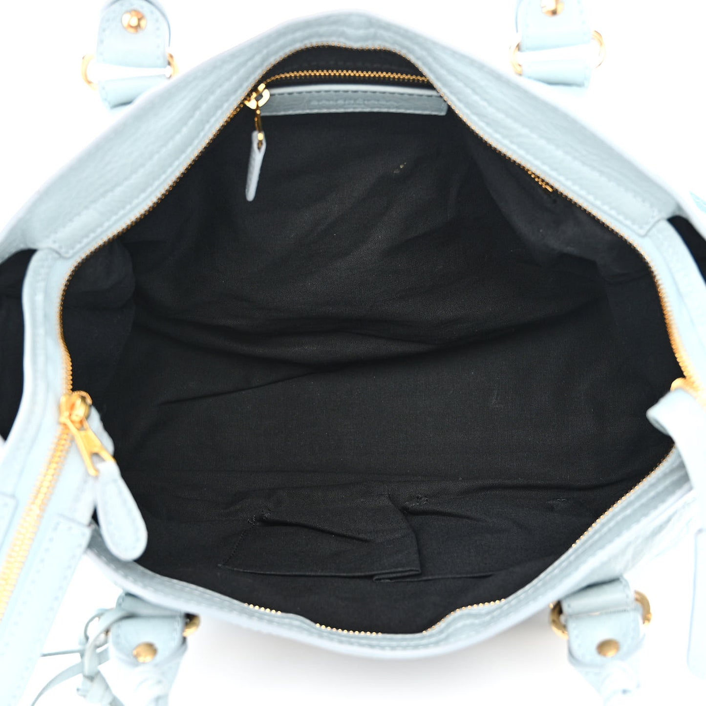 Agneau Giant 12 Gold Hardware City Bleu Opaline