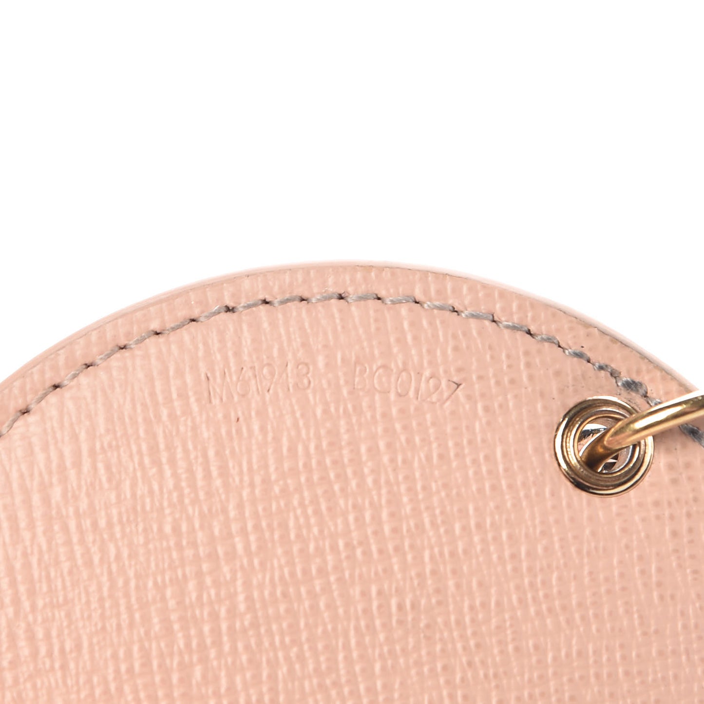 Damier Azur Tahitienne Bag Charm Key Ring