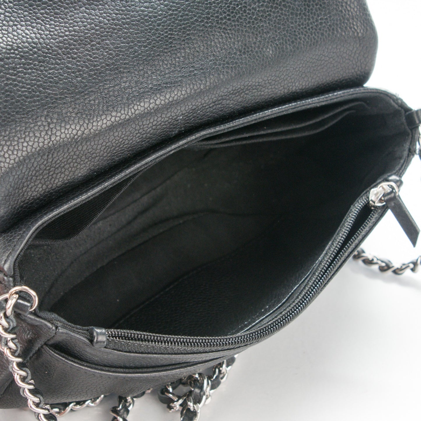 Caviar Half Moon Wallet On Chain WOC Black