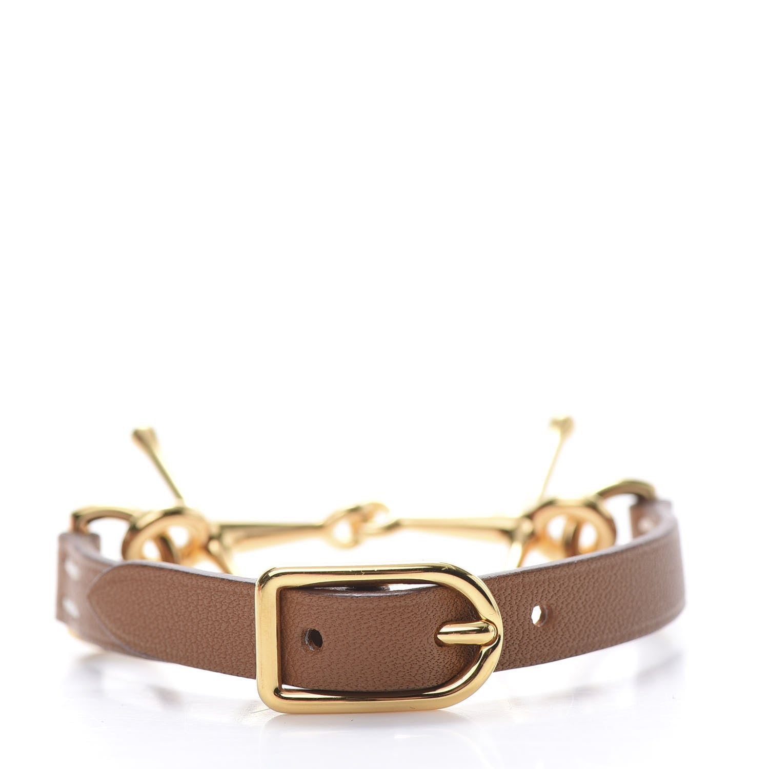 Hermes Swift Mors Bracelet T1 Gold 3 of 8